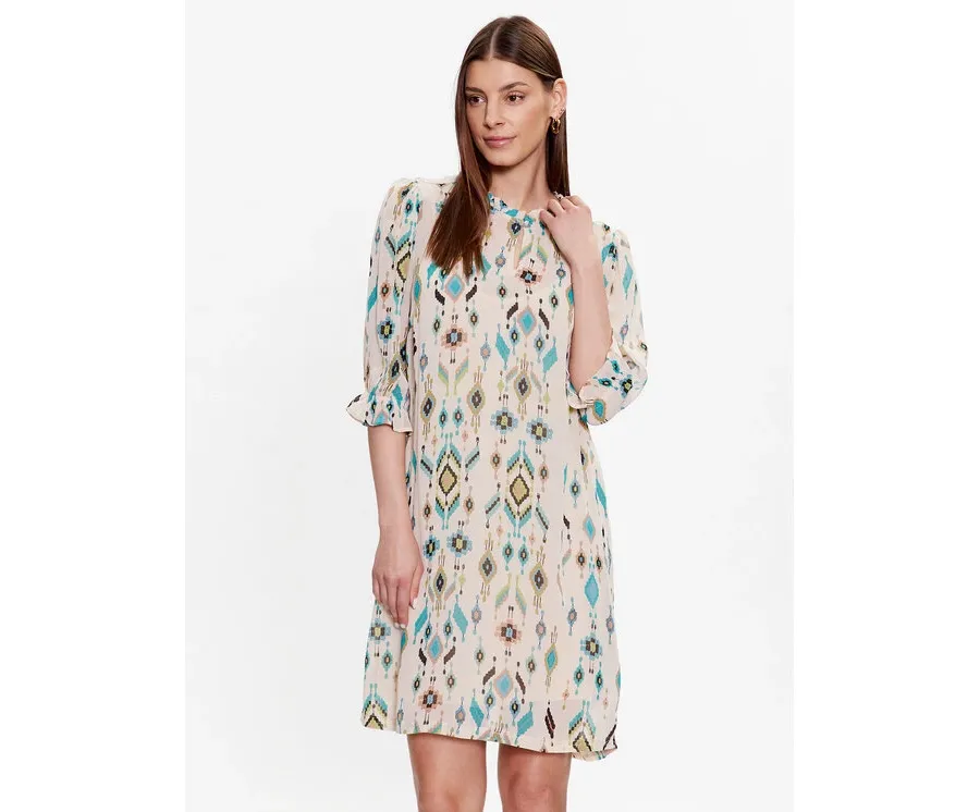 obrazek 1 Cream Sukienka codzienna Esra 10611175 Niebieski Regular Fit