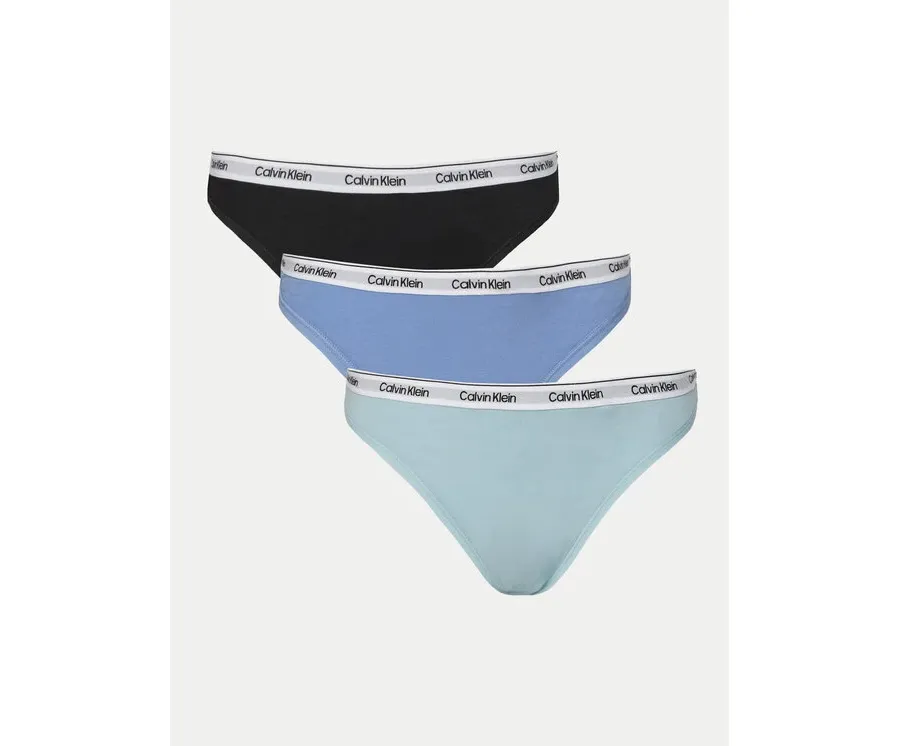 obrazek 1 Calvin Klein Underwear Komplet 3 par stringów 000QD5209E Kolorowy