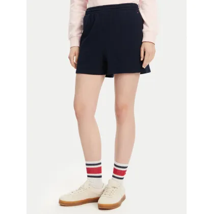 Zdjęcie Tommy Hilfiger Szorty sportowe UW0UW05800 Granatowy Regular Fit
