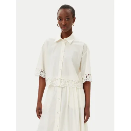 Zdjęcie TWINSET Koszula 251TT2093 Écru Loose Fit