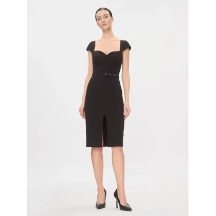 Zdjęcie Rinascimento Sukienka koktajlowa CFC0116209003 Czarny Slim Fit