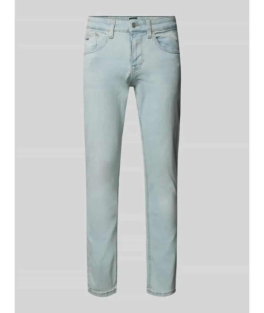 obrazek 1 Jeansy o kroju slim fit z 5 kieszeniami model ‘SCANTON’