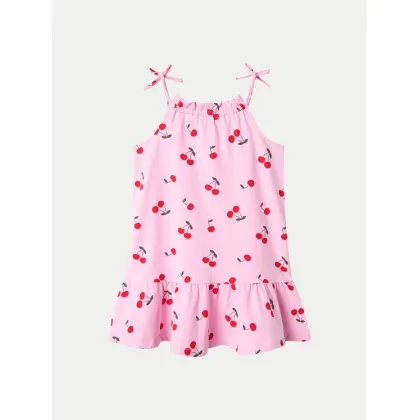 Zdjęcie NAME IT Sukienka letnia Zally 13241114 Różowy Regular Fit