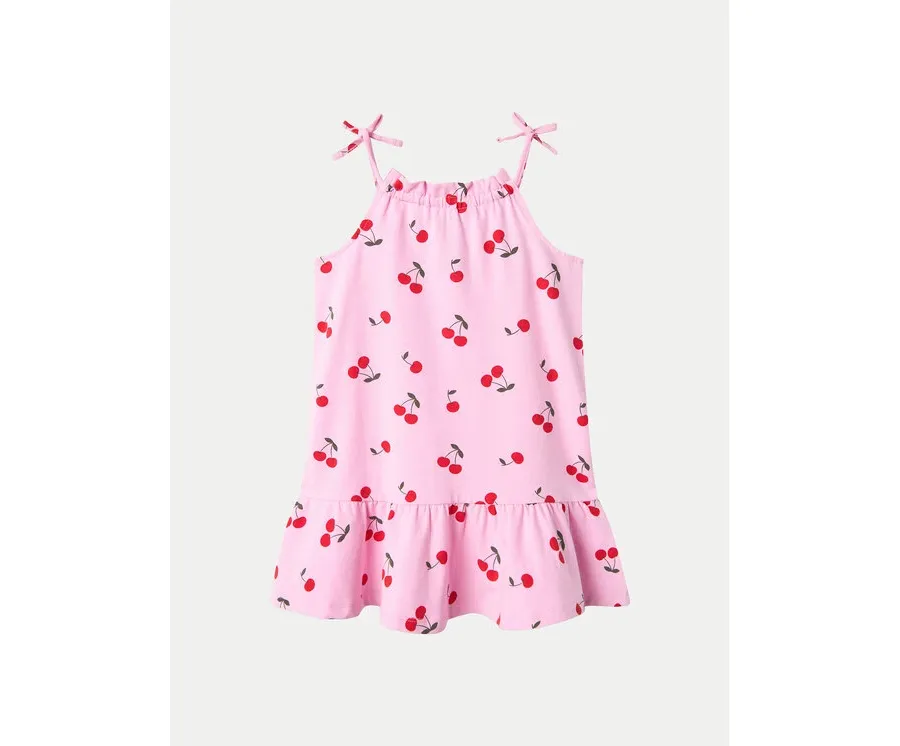 obrazek 1 NAME IT Sukienka letnia Zally 13241114 Różowy Regular Fit