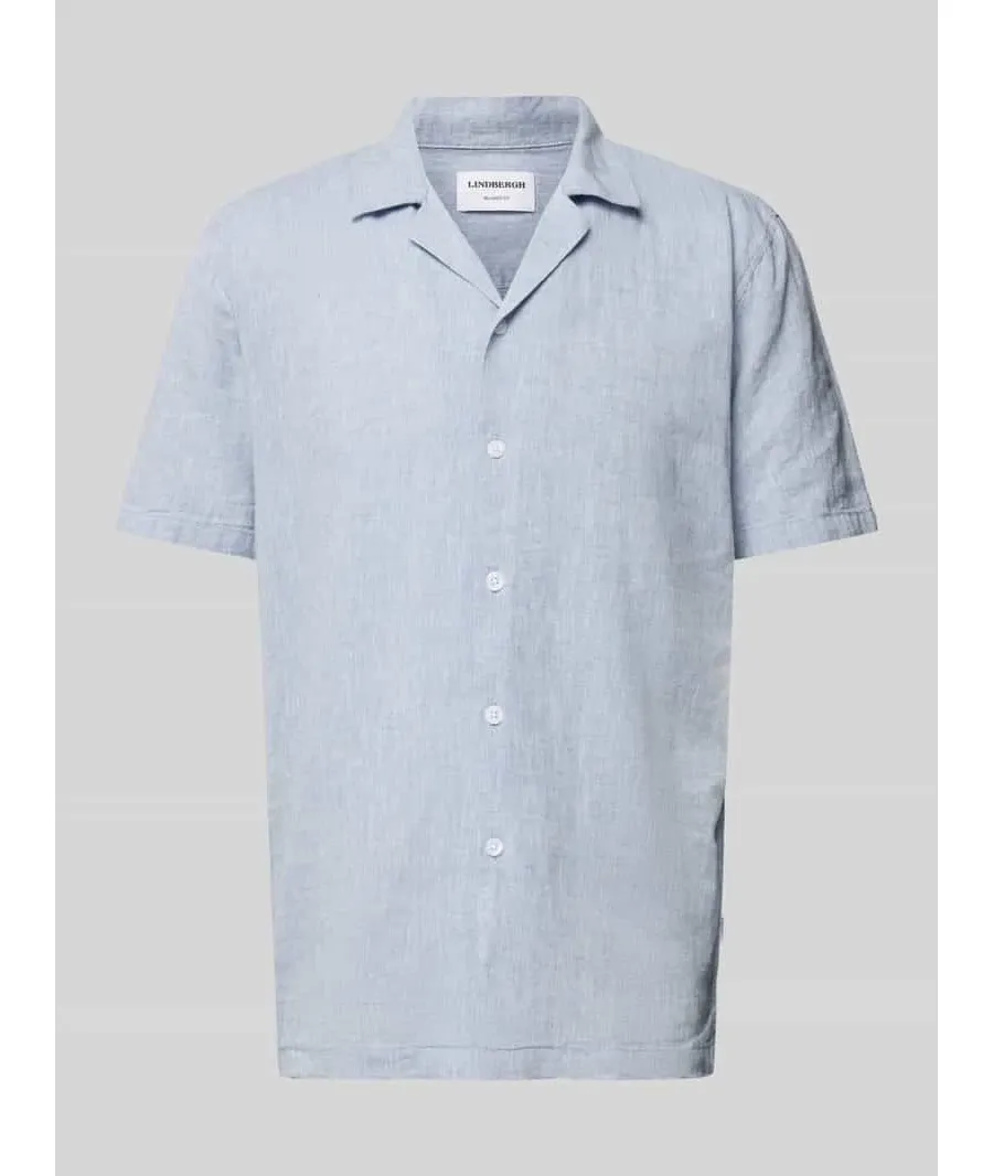 obrazek 1 Lindbergh Koszula 30-203319 Błękitny Relaxed Fit