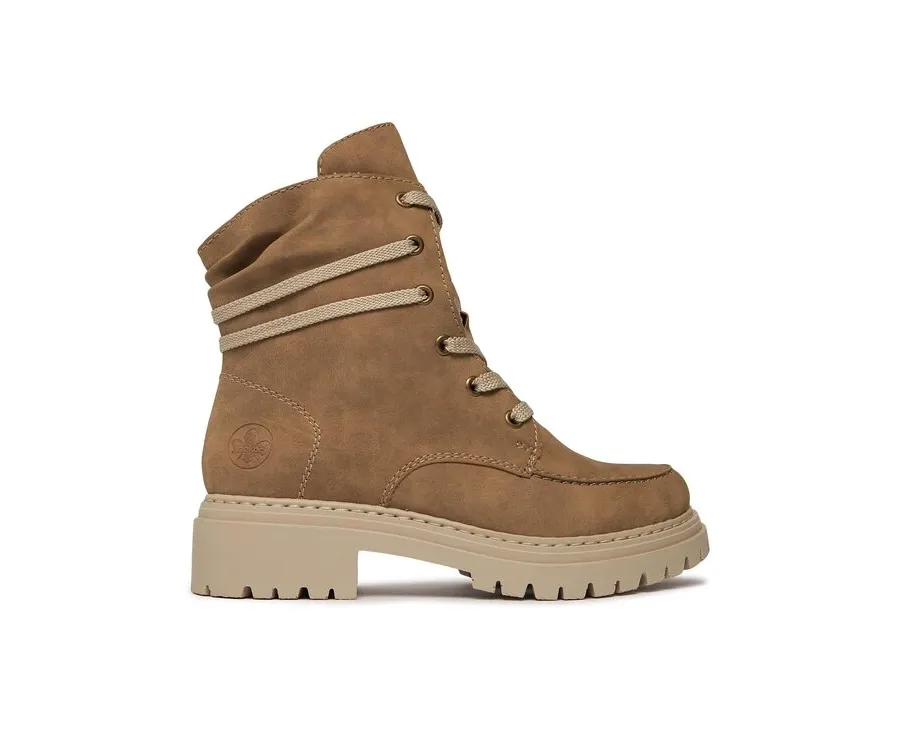 obrazek 1 Rieker Botki 72605-64 Brązowy