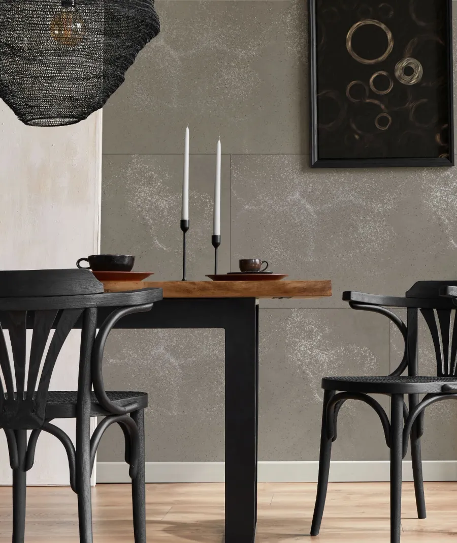 obrazek 1 120x60 cm DS - (brązowy, srebrne kruszywo) - płyta beton architektoniczny ultralekka
