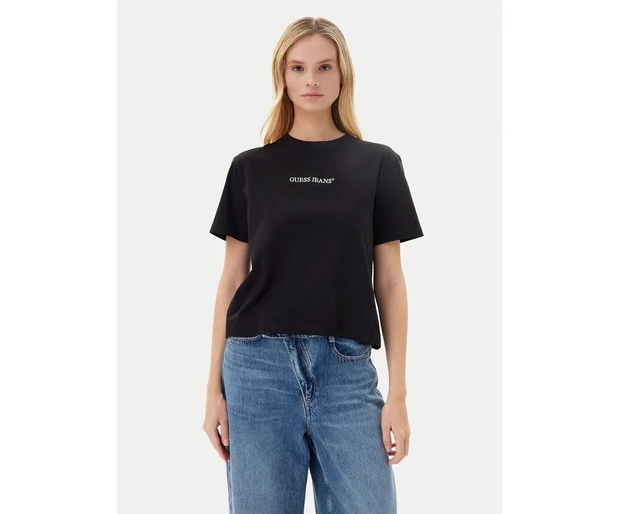 obrazek 1 Guess Jeans T-Shirt W5RI4 2K8HM0 Czarny Regular Fit