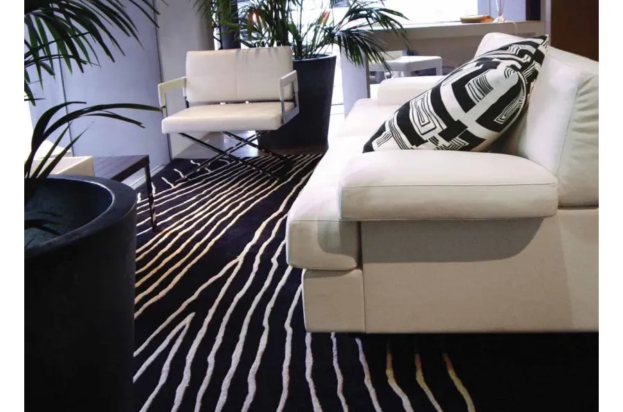 obrazek 2 Dywan z wełny w czarnym kolorze - Sartori Rugs