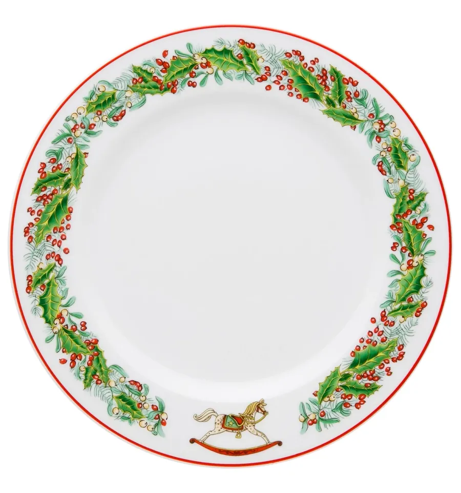 obrazek 4 Porcelanowy zestaw 6 talerzy deserowych ze świątecznej kolekcji Christmas Magic - Vista Alegre