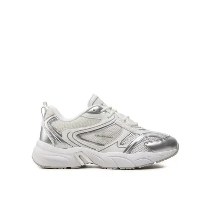 Zdjęcie Calvin Klein Jeans Sneakersy Retro Tennis Low Lace Mh Ml Mtl YW0YW01463 Biały