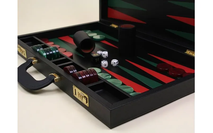 obrazek 3 Drewniany komplet do gry w Backgammon - 58x36x9 cm