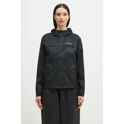 Zdjęcie Columbia kurtka outdoorowa Crested Canyon Windbreaker kolor czarny 2116481