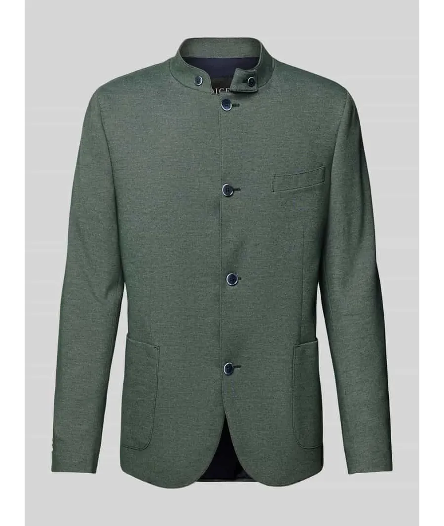 obrazek 1 Marynarka o kroju modern fit z ozdobnymi guzikami model ‘Enzo’