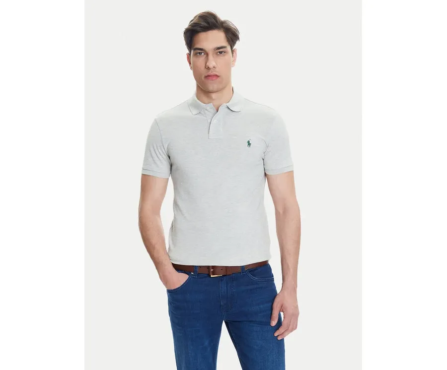 obrazek 1 Polo Ralph Lauren Polo 710536856463 Szary Slim Fit