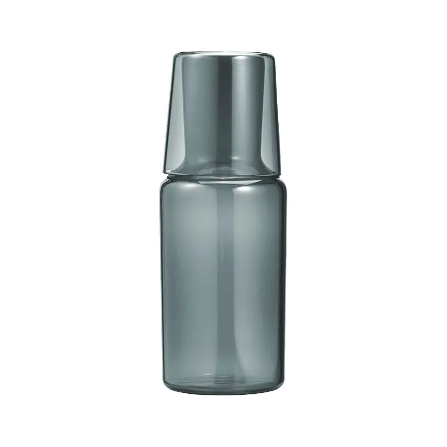 obrazek 1 Hario - Colors Night Carafe - Karafka 600ml ze szklanką 280ml szara HARIO