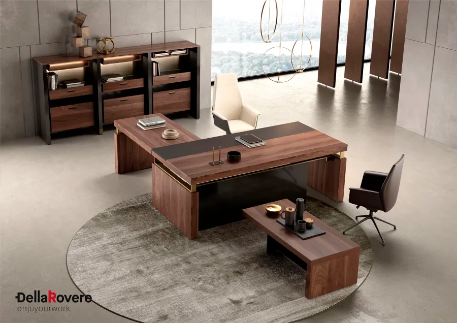 obrazek 1 Eleganckie biurko gabinetowe z Włoch