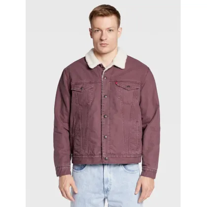 Zdjęcie Levi's® Kurtka jeansowa Type III Sherpa Trucker 16365-0185 Fioletowy Regular Fit