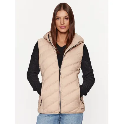 Zdjęcie CMP Bezrękawnik 33K1676 Beżowy Regular Fit