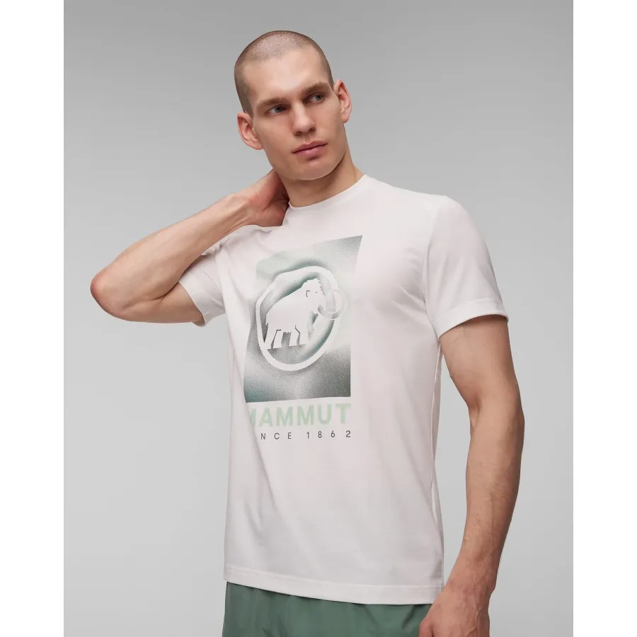obrazek 1 T-shirt Męski Mammut Trovat Czerwony