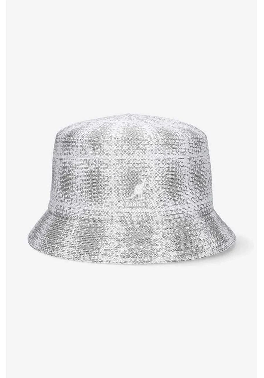 obrazek 1 Kangol kapelusz Grounge Plaid Bin kolor szary K3548.GREY-GREY/WHT