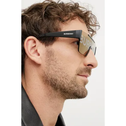Zdjęcie Burberry okulary przeciwsłoneczne kolor czarny