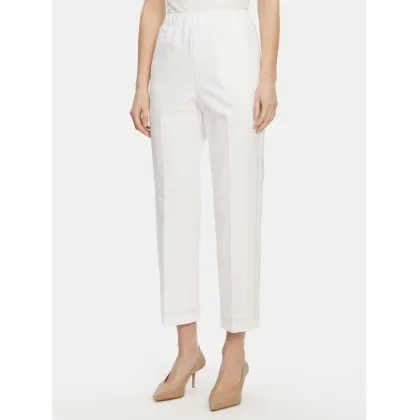 Zdjęcie Max Mara Chinosy 2516781047650 Biały Regular Fit