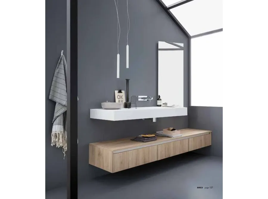 obrazek 3 Designerski, łazienkowy komplet mebli - Birex