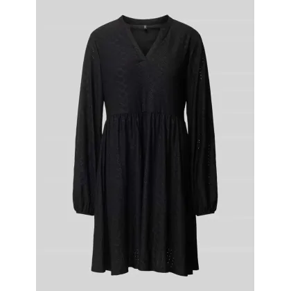 Zdjęcie Sukienka mini z dekoltem w serek model ‘SANDRA’