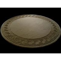 Picture A circular rug for luxurious interiors
