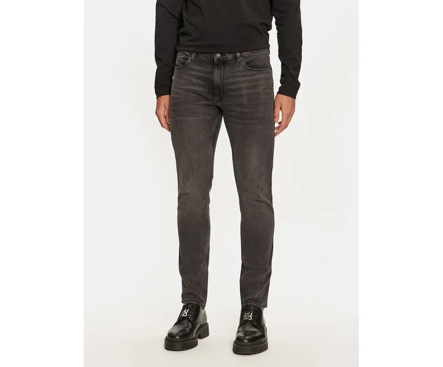 obrazek 1 Hugo Jeansy 734 50522140 Czarny Extra Slim Fit HUGO