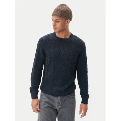 Zdjęcie Matinique Sweter Triton 30207487 Granatowy Regular Fit