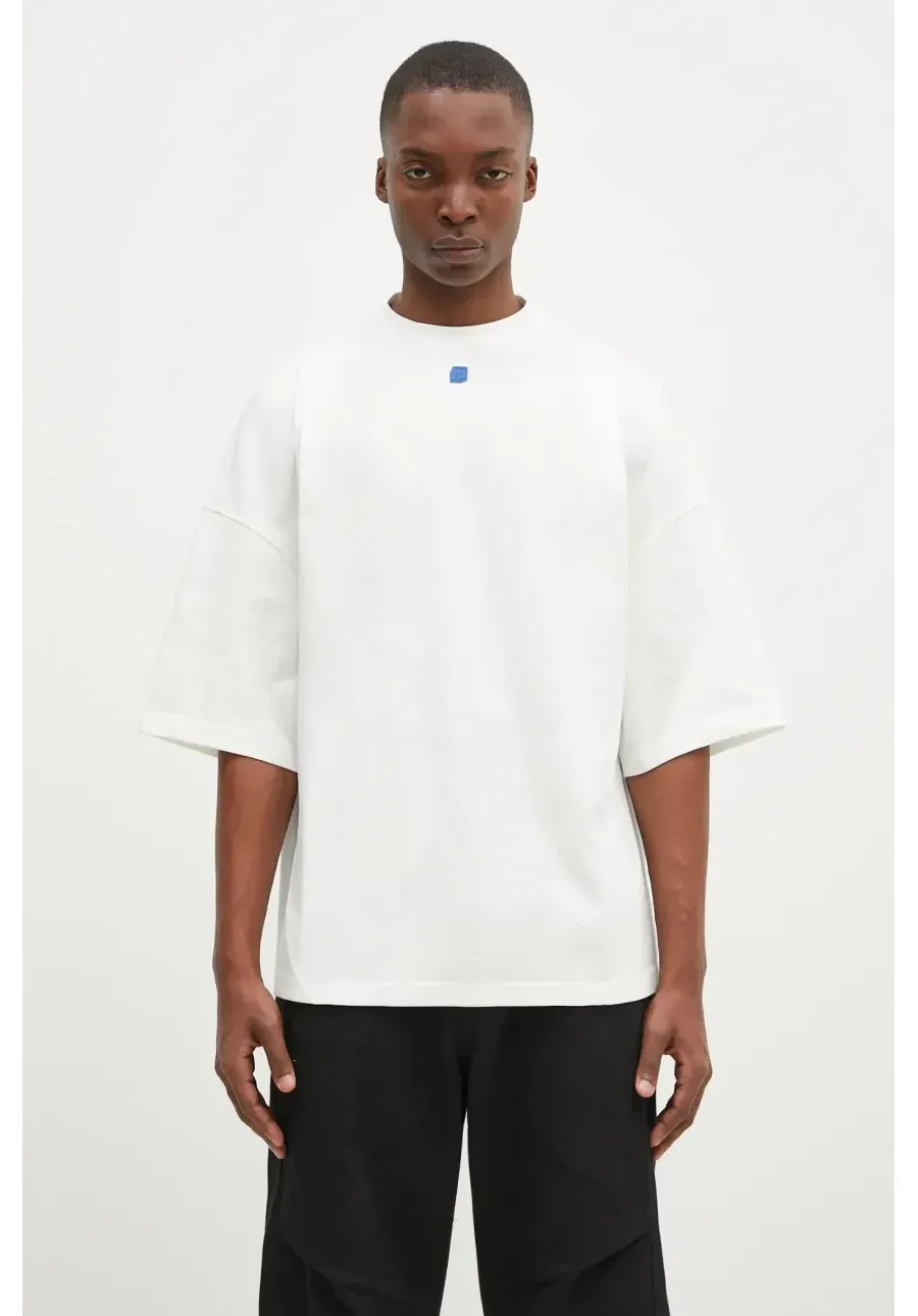 obrazek 1 Ader Error t-shirt męskie kolor biały gładki BN01FWTS0105OW