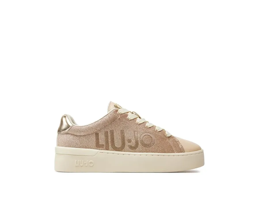 obrazek 1 Liu Jo Sneakersy Silvia 99 BA4035 TX069 Złoty