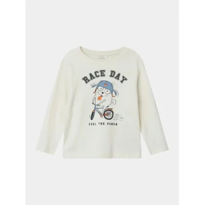 Zdjęcie NAME IT Bluzka Vagno 13224977 Écru Regular Fit