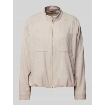 Zdjęcie Żakiet z zamkiem błyskawicznym dwustronnym model ‘PETRA’