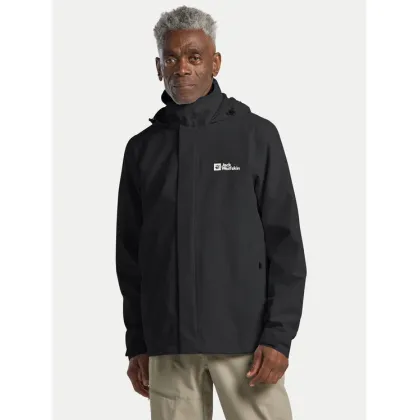 Zdjęcie Jack Wolfskin Kurtka outdoor Trailtime 2l A63903 Czarny Regular Fit