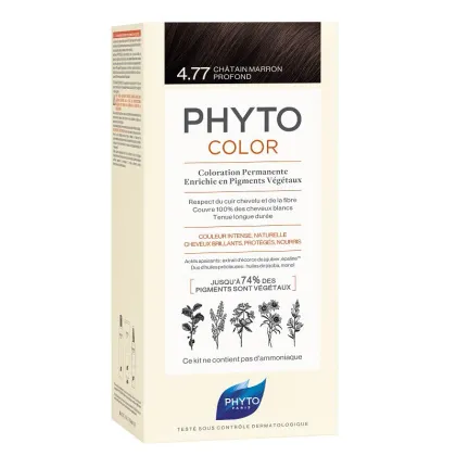 Zdjęcie Phyto Phytocolor Farba do włosów, 4.77 Intensywny Kasztanowy Brąz