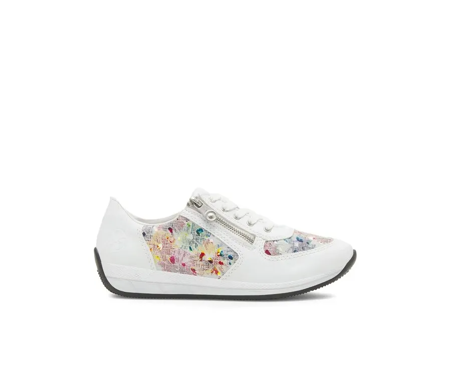 obrazek 1 Rieker Sneakersy N1112-90 Biały