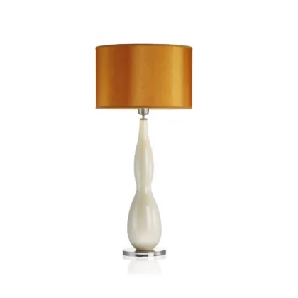 Zdjęcie Klasyczna lampa z ceramiczną nóżką - kolekcja ECLISSI