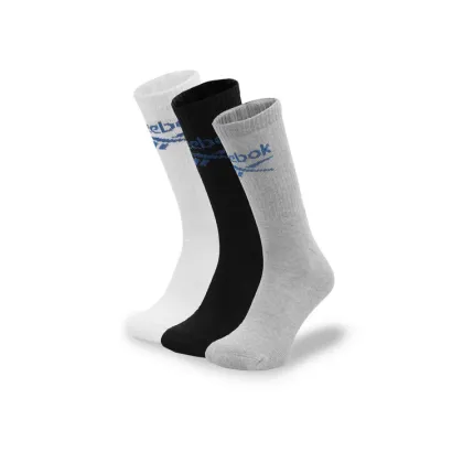 Zdjęcie Reebok Zestaw 3 par wysokich skarpet unisex R0258-SS24 (3-pack) Kolorowy