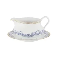 Picture A phenomenal sauce boat with a saucer and decorations for the dining room