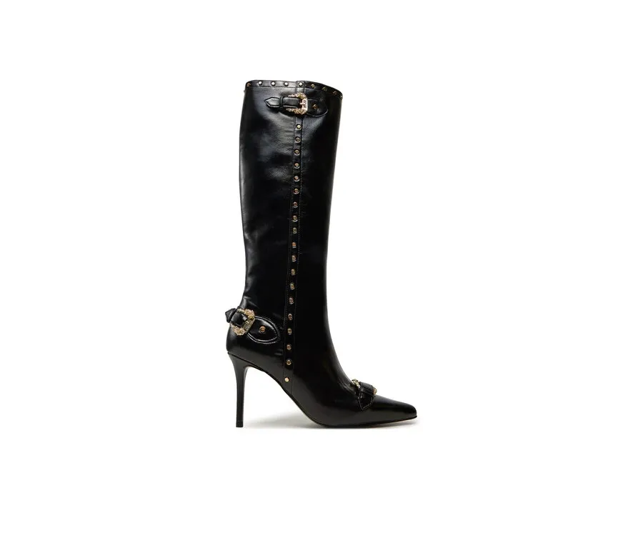 obrazek 1 Versace Jeans Couture Kozaki Scarlett 77VA3S58 Czarny
