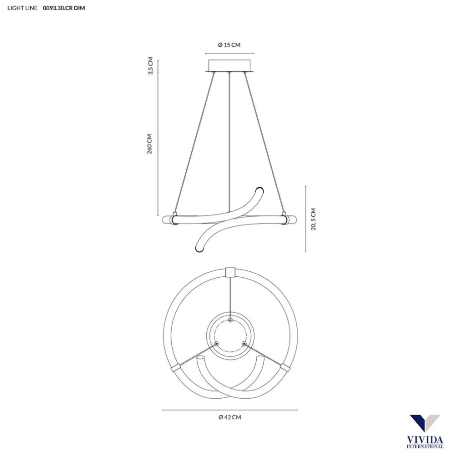 obrazek 3 Fantastyczna lampa sufitowa z kolekcji Lightline