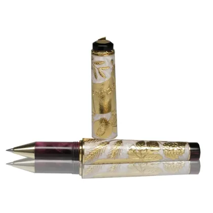 Zdjęcie Pióro kulkowe/Rollerball Shavout Perłowo-ZŁoty Limitowana Kolekcja