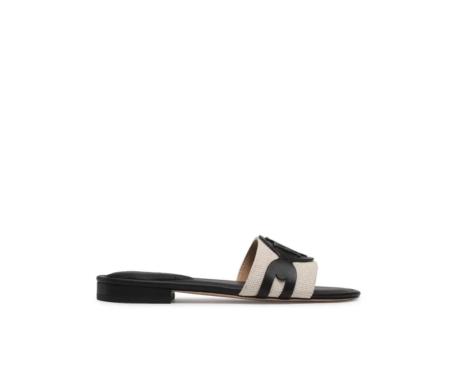 obrazek 1 LAUREN RALPH LAUREN Klapki Alegra 802826823004 Beżowy