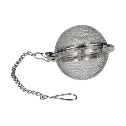 Zdjęcie Mount Everest Tea - Zaparzacz do herbaty - kula z łańcuszkiem 4,5 cm MOUNT EVEREST TEA