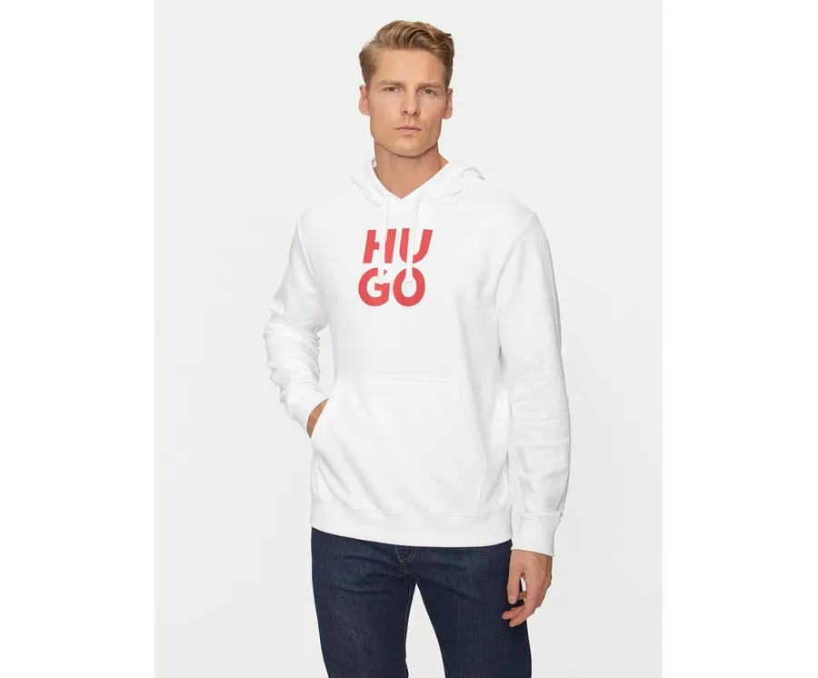 obrazek 1 Hugo Bluza Daltorreson 50523848 Biały Regular Fit HUGO