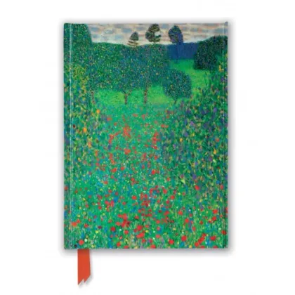 Zdjęcie Dziennik (Gustav Klimt: Pole makowe) - Flame Tree Publishing