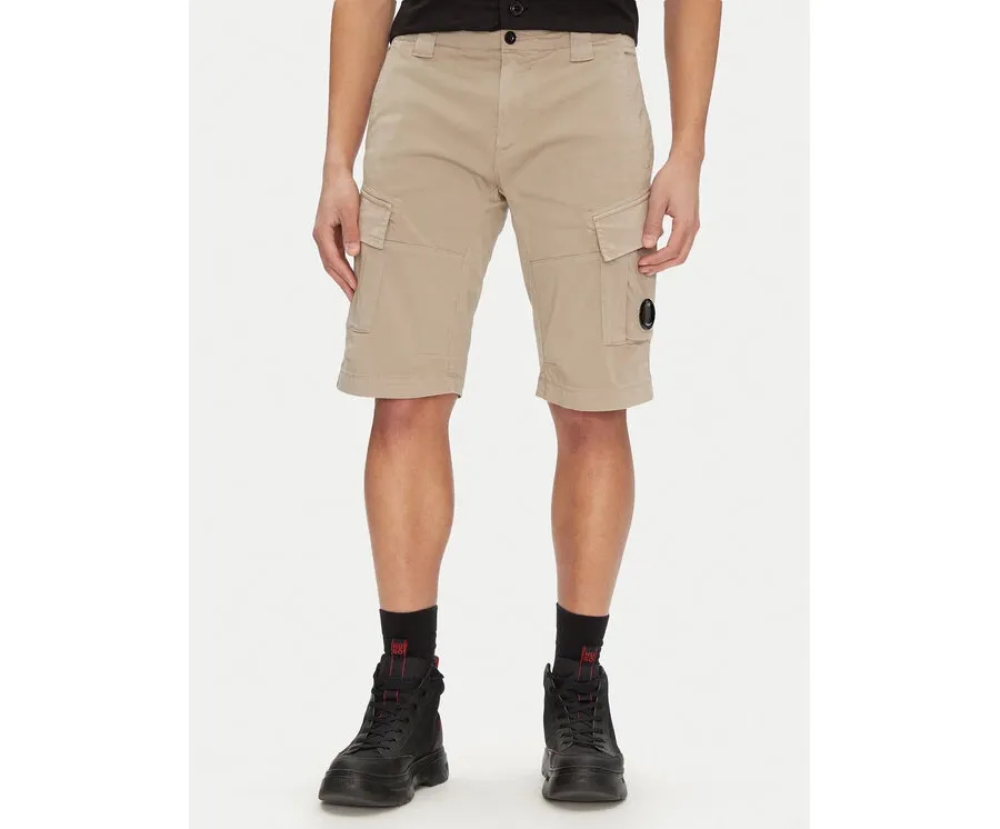 obrazek 1 C.P. Company Szorty materiałowe 18CMBE116A005694G Beżowy Regular Fit
